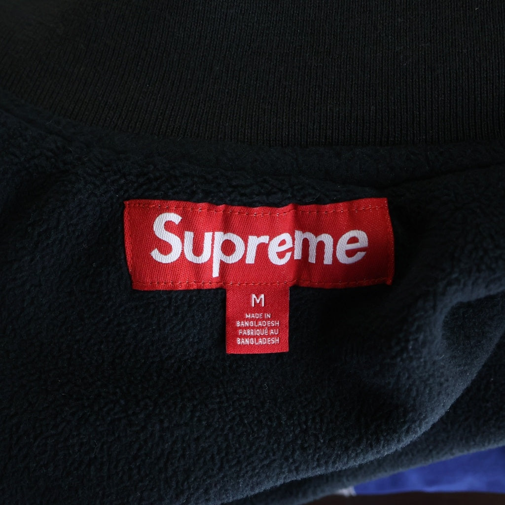 SUPREME(シュプリーム) 26SS Zip-Off Sleeve Reflective Stripe Jacket ジップオフ スリーブ リフレクティブ ストライプ ジャケット ブルー