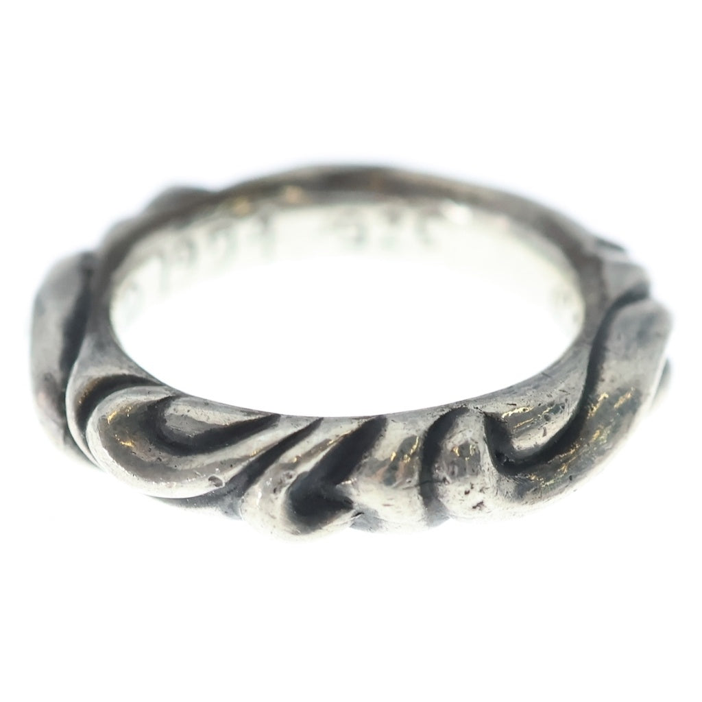 CHROME HEARTS(クロムハーツ) SCRL BAND スクロールバンド リング シルバー BCA351