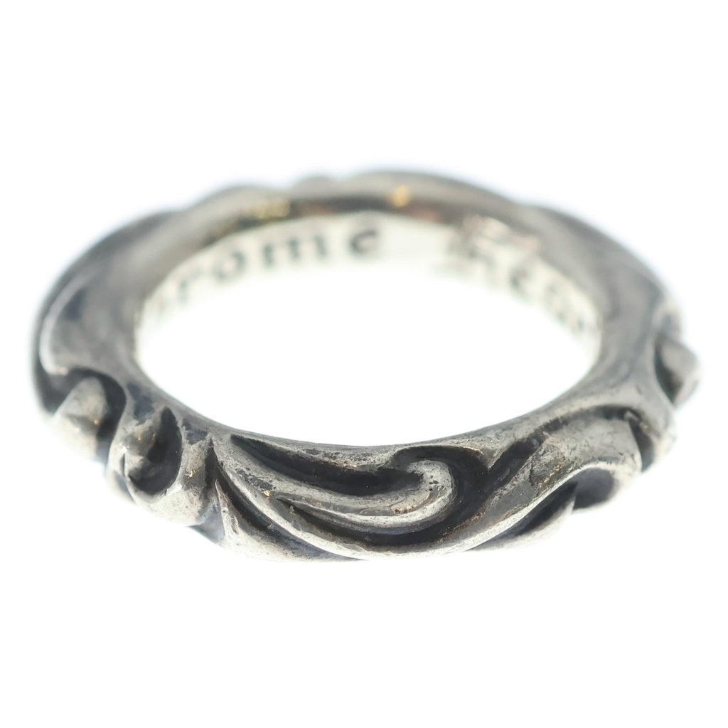 CHROME HEARTS(クロムハーツ) SCRL BAND スクロールバンド リング シルバー BCA351