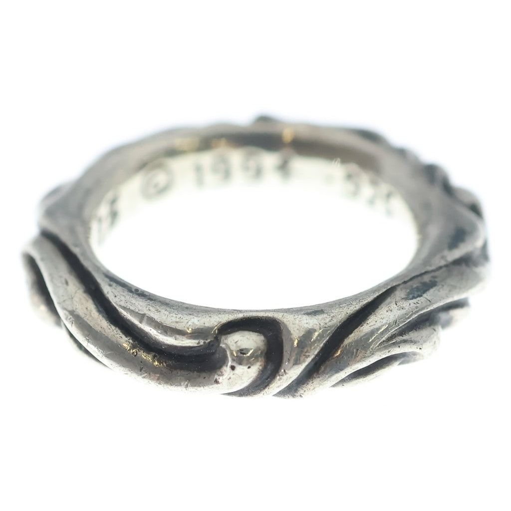 CHROME HEARTS(クロムハーツ) SCRL BAND スクロールバンド リング シルバー BCA351