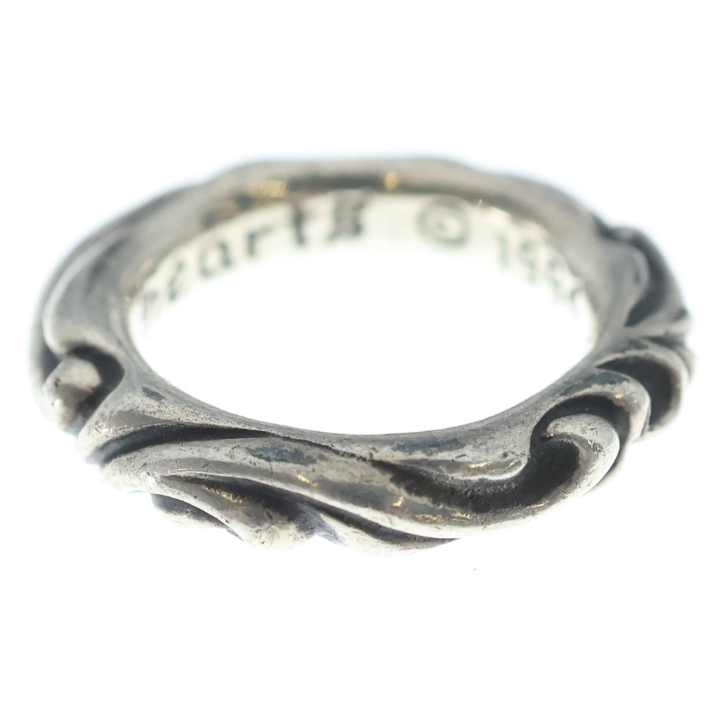 CHROME HEARTS(クロムハーツ) SCRL BAND スクロールバンド リング シルバー BCA351