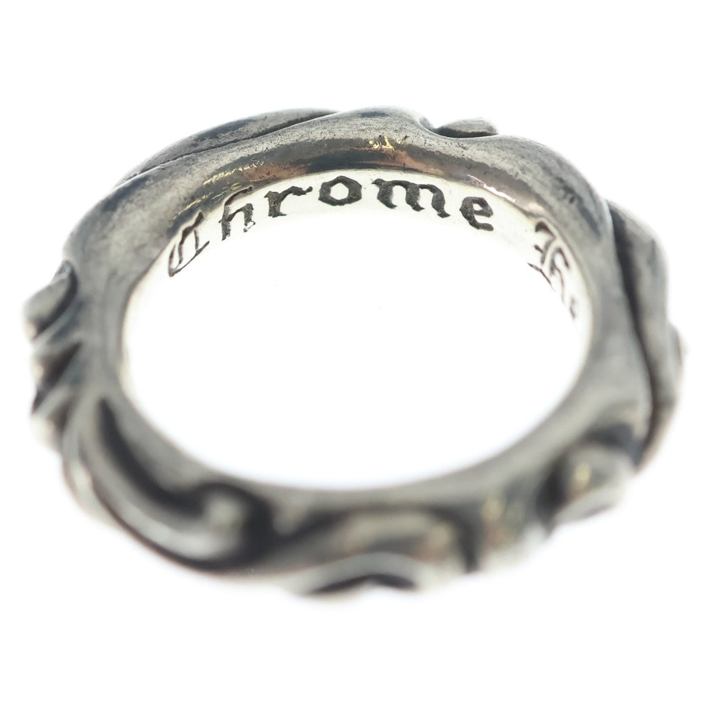 CHROME HEARTS(クロムハーツ) SCRL BAND スクロールバンド リング シルバー BCA351