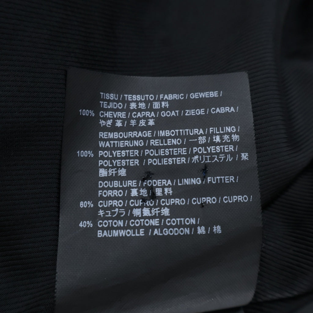 SAINT LAURENT PARIS(サンローランパリ) L01 Classic Motorcycle Jacket クラシック モーターサイクル ダブルライダース スウェード レザー ジャケット ブラック 484284 Y5NM1
