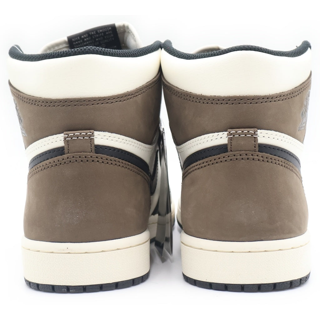 NIKE(ナイキ) AIR JORDAN 1 RETRO HIGH OG DARK MOCHA 555088-105 エアジョーダン1 レトロ ダークモカ ハイカットスニーカー ブラウン US9/27cm