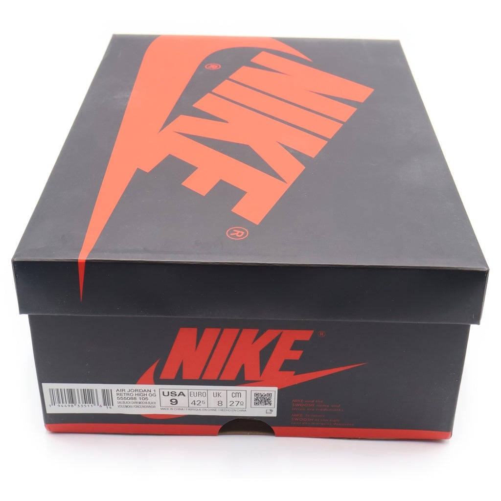 NIKE(ナイキ) AIR JORDAN 1 RETRO HIGH OG DARK MOCHA 555088-105 エアジョーダン1 レトロ ダークモカ ハイカットスニーカー ブラウン US9/27cm