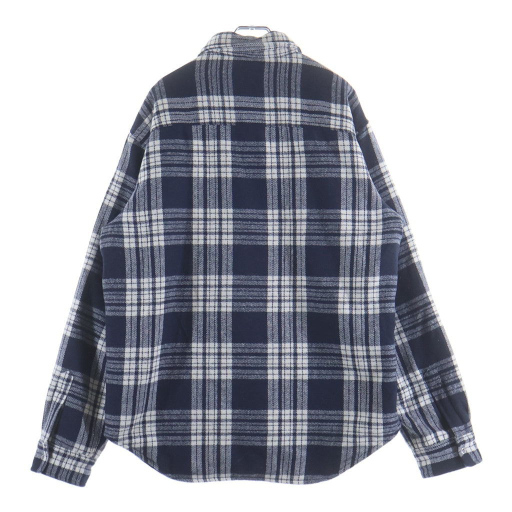 Palace Skateboards(パレススケートボーズ) CHECK INSULATED SHIRT チェック インシュレイティドシャツ ネイビー