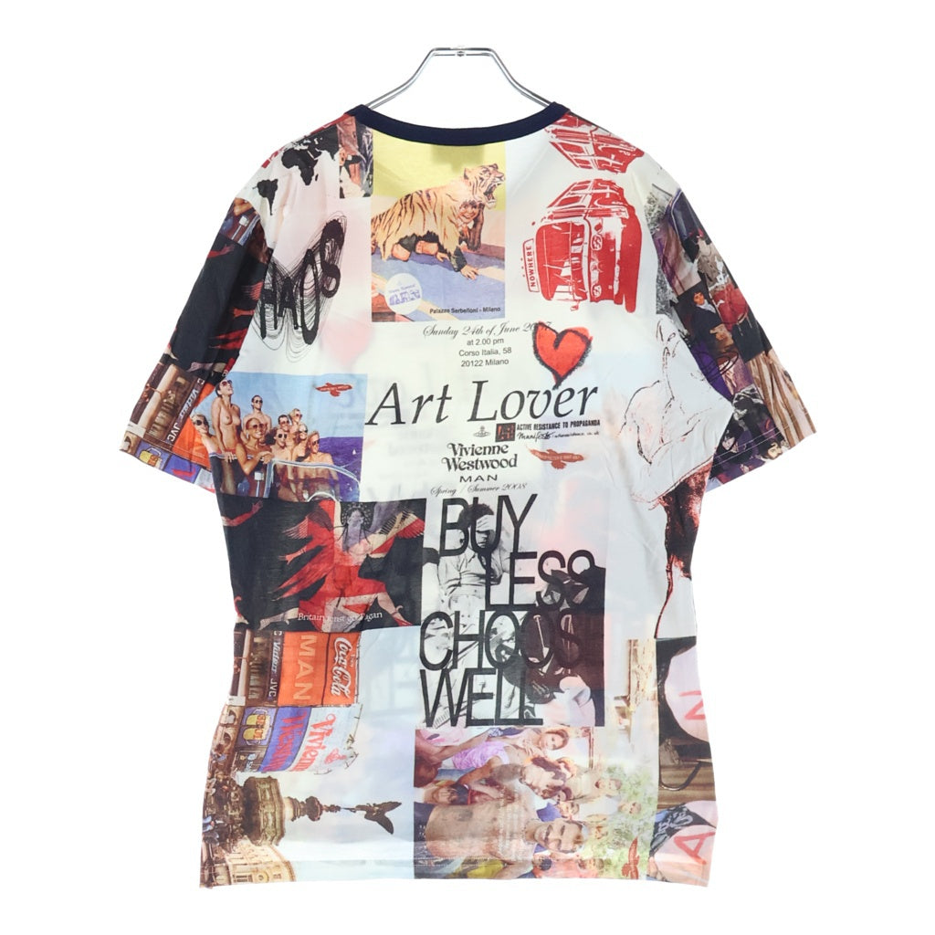 Vivienne Westwood(ヴィヴィアンウエストウッド) Art Lover Chaos アートラヴァーケイオス 半袖Tシャツ カットソー マルチカラー 4147-8609