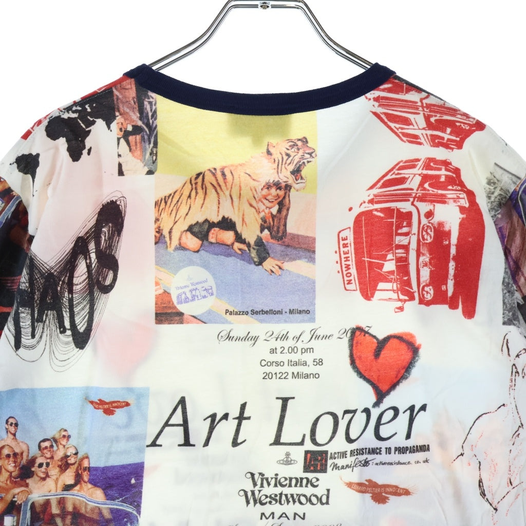 Vivienne Westwood(ヴィヴィアンウエストウッド) Art Lover Chaos アートラヴァーケイオス 半袖Tシャツ カットソー マルチカラー 4147-8609
