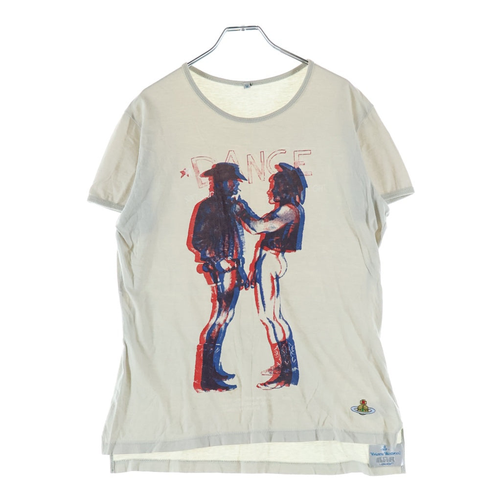 Vivienne Westwood(ヴィヴィアンウエストウッド) ダンスカウボーイ 半袖Tシャツカットソー グレージュ