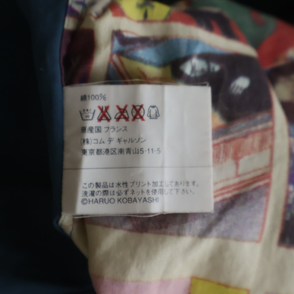 COMME des GARCONS SHIRT(コムデギャルソンシャツ) 00AW ×小林晴夫 コミック柄 長袖シャツ マルチカラー
