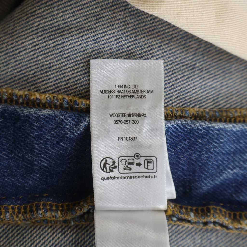 SUPREME(シュプリーム) 24AW Baggy Jean ロゴ刺繍 バギージーンズ デニムパンツ インディゴ
