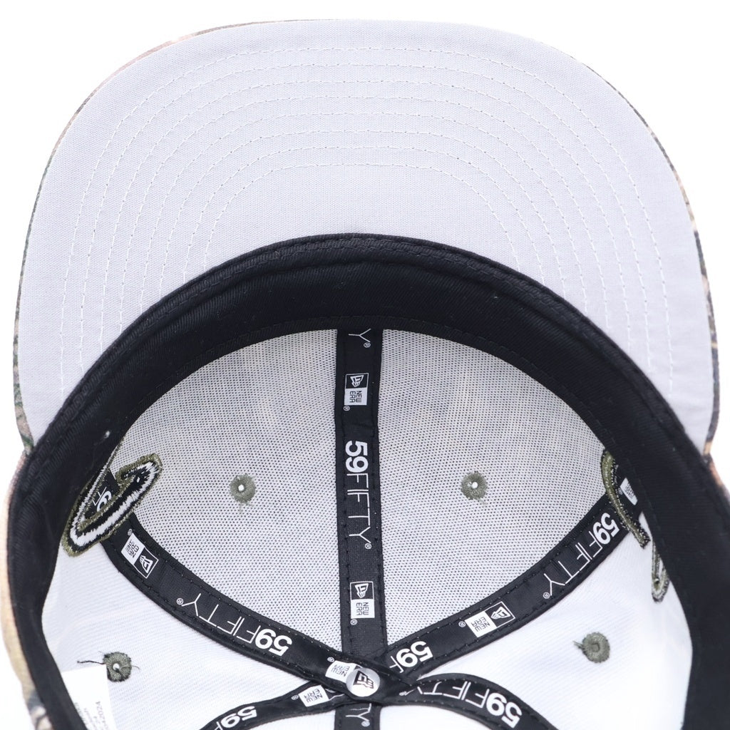 SUPREME(シュプリーム) 25SS ×NEW ERA Multi S Logo ニューエラ ロゴ刺繍 ベースボールキャップ 帽子 カモフラ