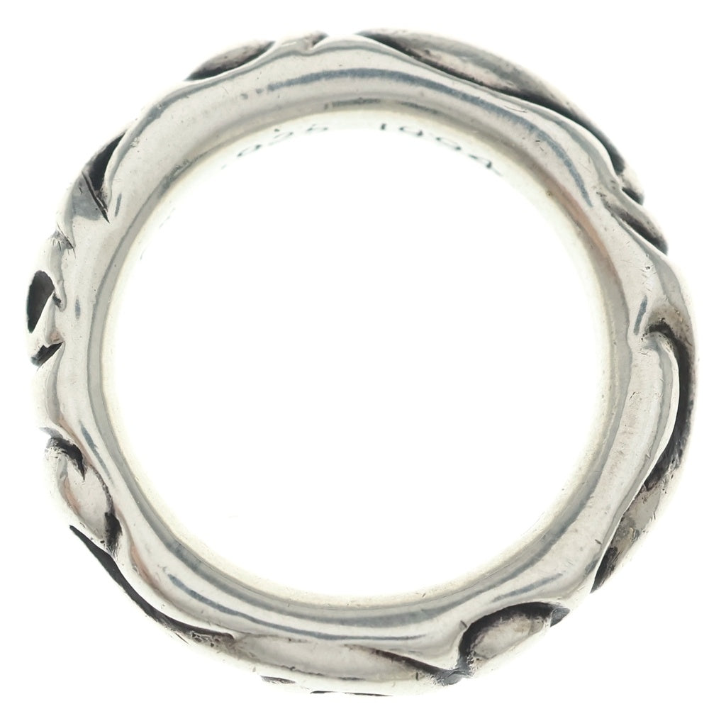 CHROME HEARTS(クロムハーツ) SCRL BAND スクロールバンド リング シルバー BCA351