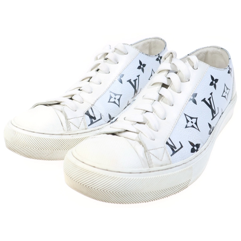 LOUIS VUITTON(ルイヴィトン) 21SS モノグラム タトゥーライン レザー ローカットスニーカー ホワイト LD0231