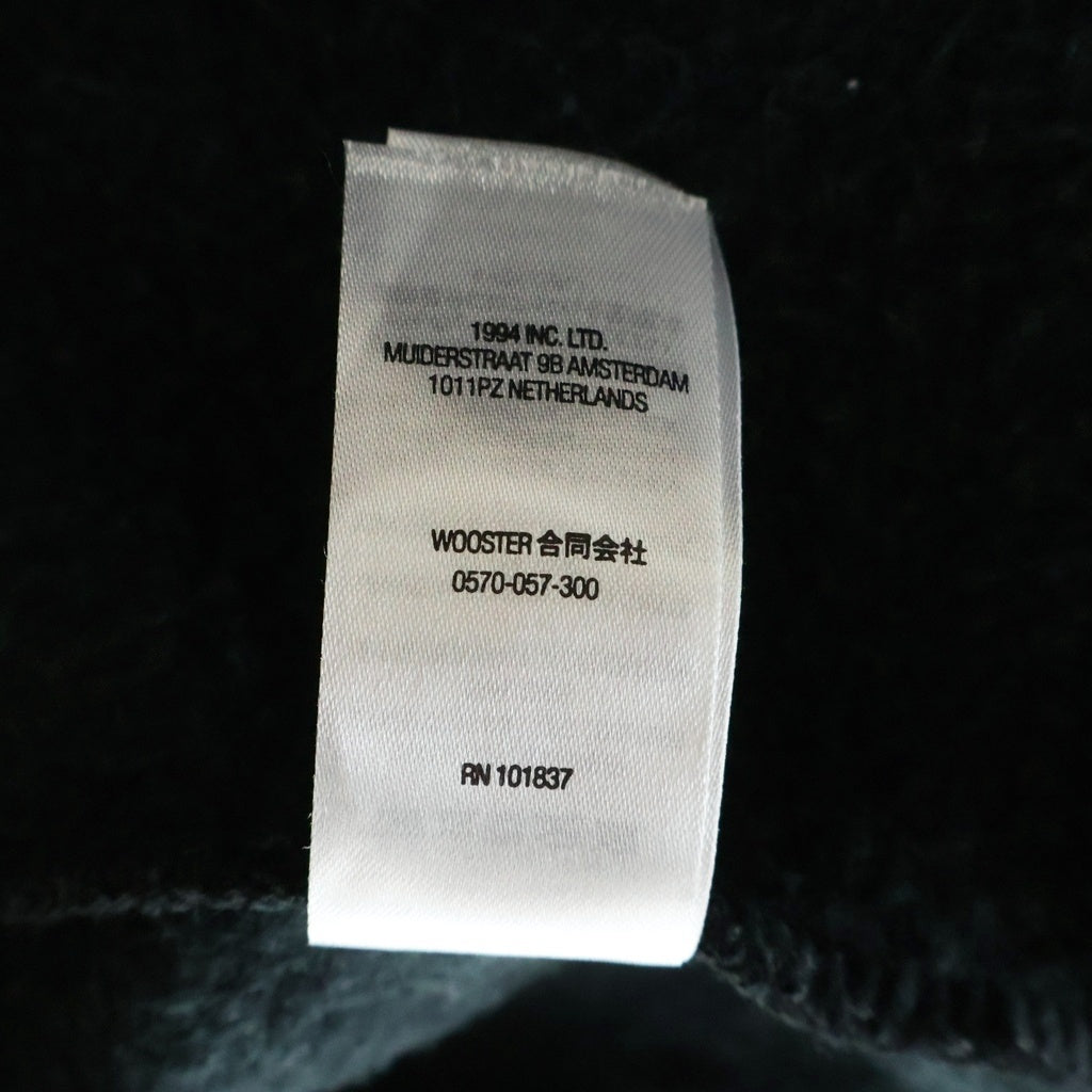 SUPREME(シュプリーム) 22SS ×BURBERRY Box Logo Hooded Sweatshirt バーバリー ボックスロゴ スウェットプルオーバーパーカー フーディー ブラック