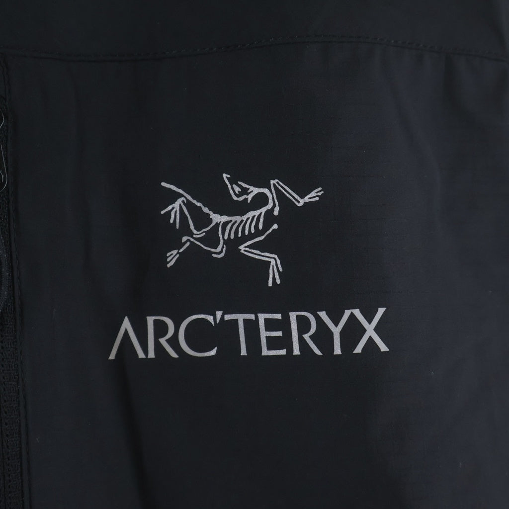 ARC'TERYX(アークテリクス) 25SS Squamish Hoody スコーミッシュフーディー ナイロンジップアップジャケット ブラック X000007411
