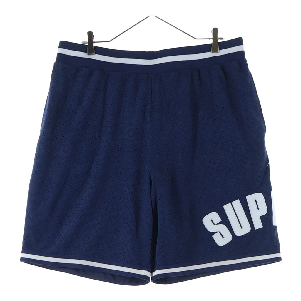 SUPREME(シュプリーム) 24SS Ultrasuede Mesh Short ウルトラスエードメッシュショーツ ネイビー