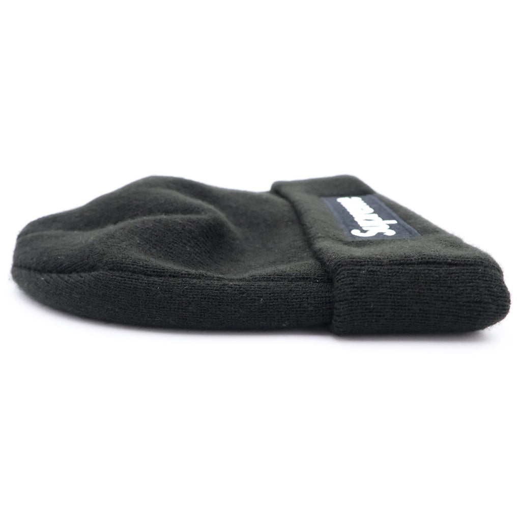 SUPREME(シュプリーム) 23AW ×New Era Box Logo Beanie ニューエラ ボックスロゴ ビーニー ニットキャップ 帽子 ブラック