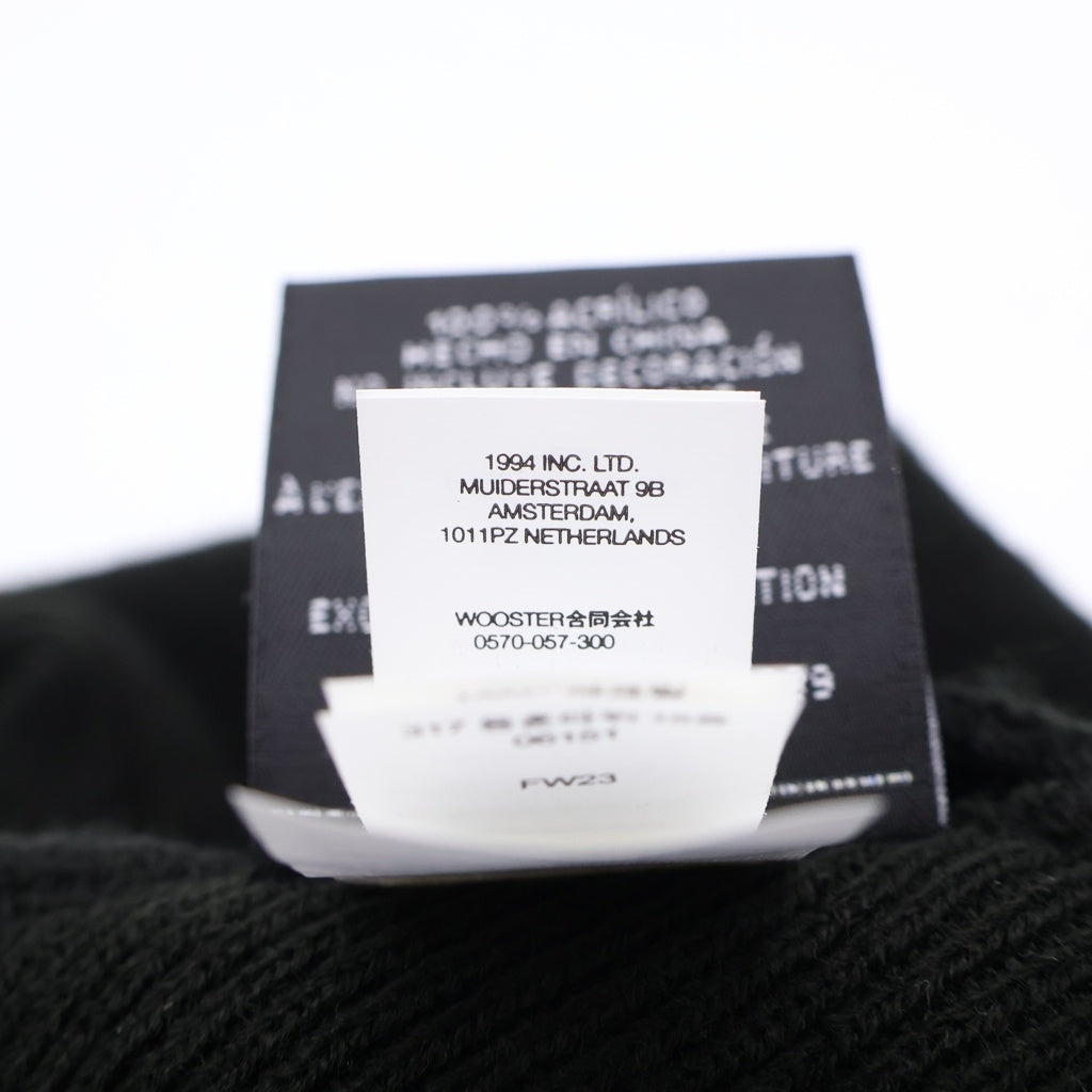 SUPREME(シュプリーム) 23AW ×New Era Box Logo Beanie ニューエラ ボックスロゴ ビーニー ニットキャップ 帽子 ブラック