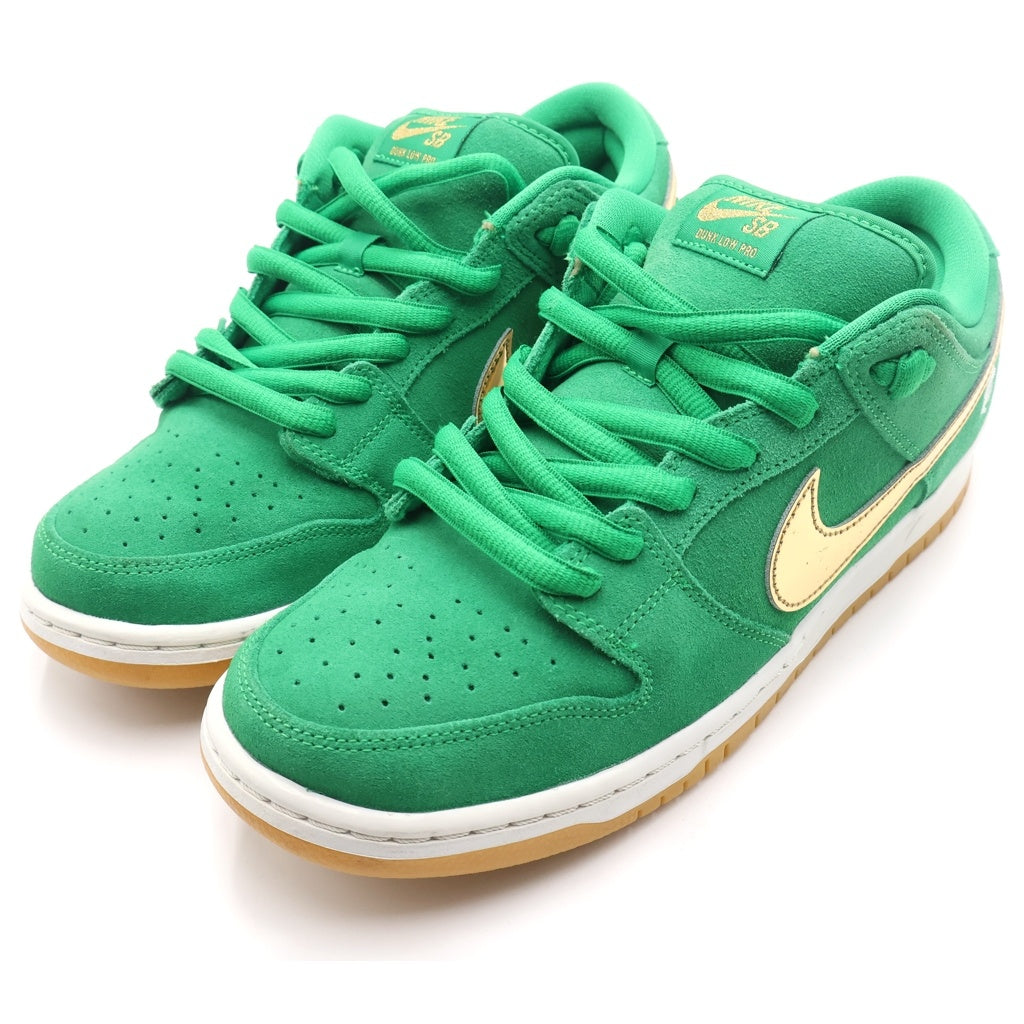 NIKE SB(ナイキエスビー) DUNK LOW PRO St. Patrick's Day BQ6817-303 ダンク セントパトリックデー ローカットスニーカー グリーン US10/28cm