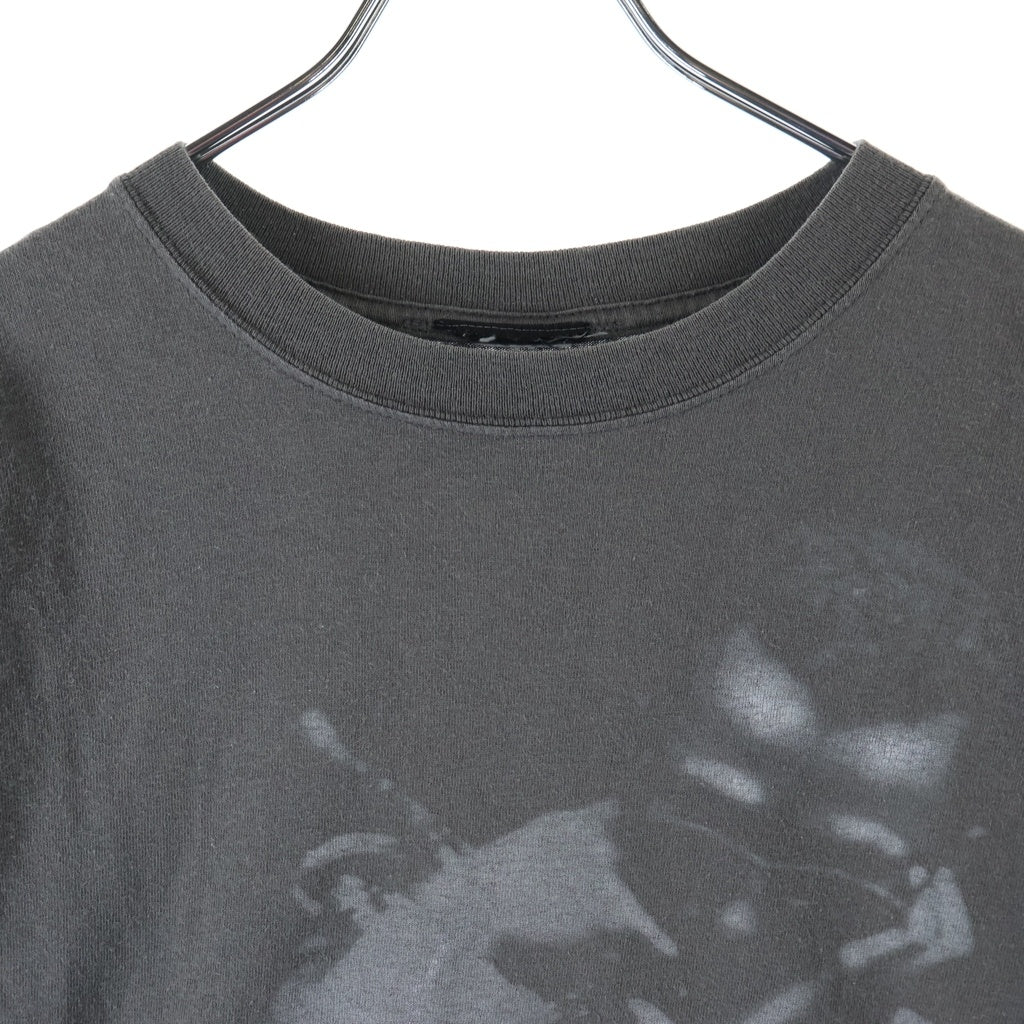 VINTAGE(ヴィンテージ) VINTAGE ZION MILES DAVIS ACOUSTIC ヴィンテージ マイルスデイビス プリント 半袖Tシャツ カットソー ブラック