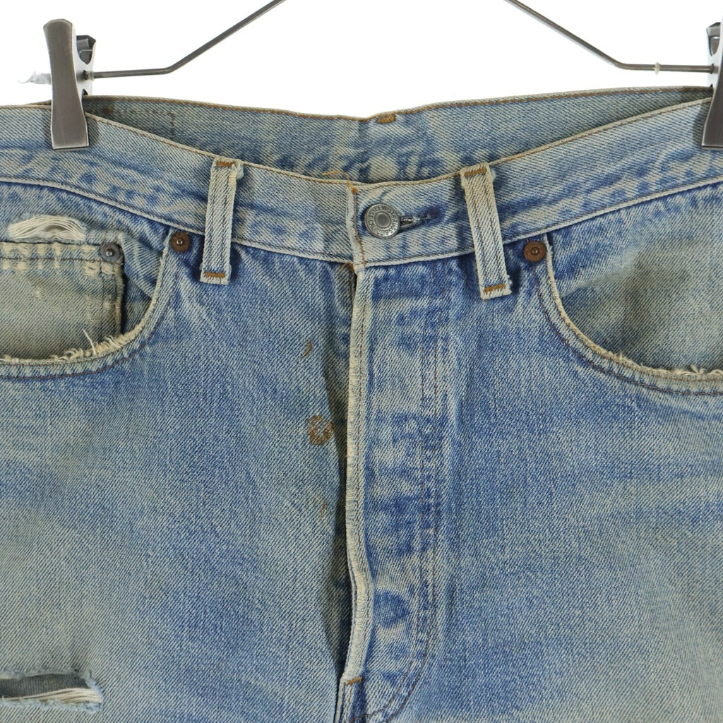 Levi's(リーバイス) 80s VINTAGE 501 ボタン裏558 ボタンフライデニムパンツ インディゴ