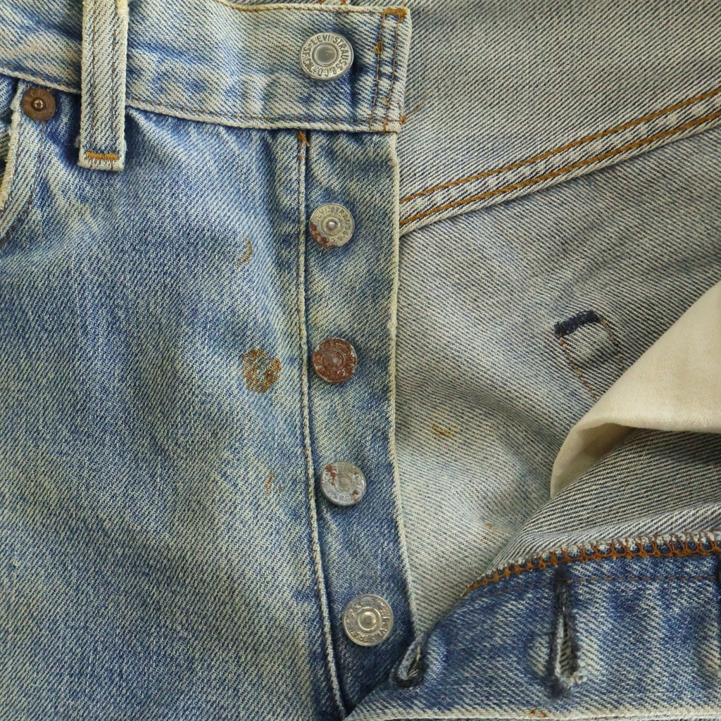 Levi's(リーバイス) 80s VINTAGE 501 ボタン裏558 ボタンフライデニムパンツ インディゴ