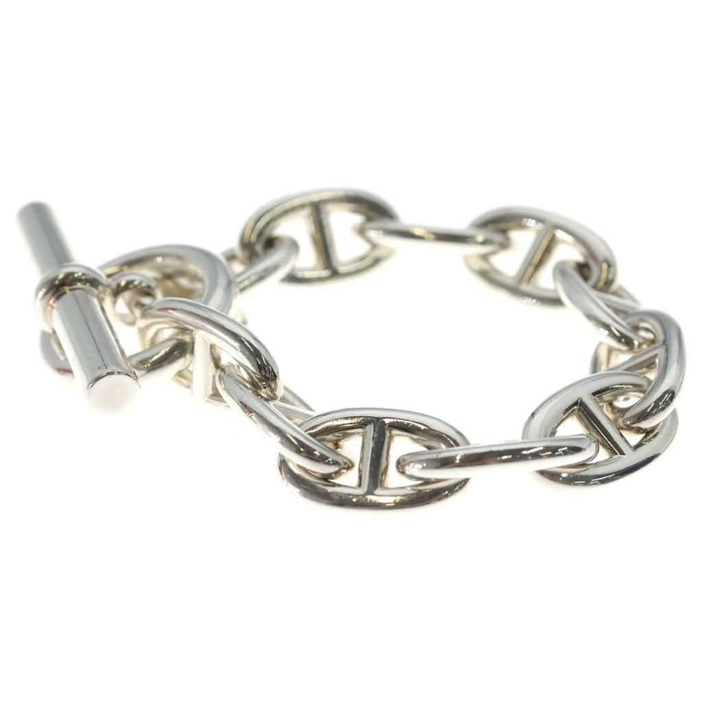 HERMES(エルメス) Chaine d'Ancre TGM シェーヌダンクルTGM 11コマ チェーンブレスレット シルバー