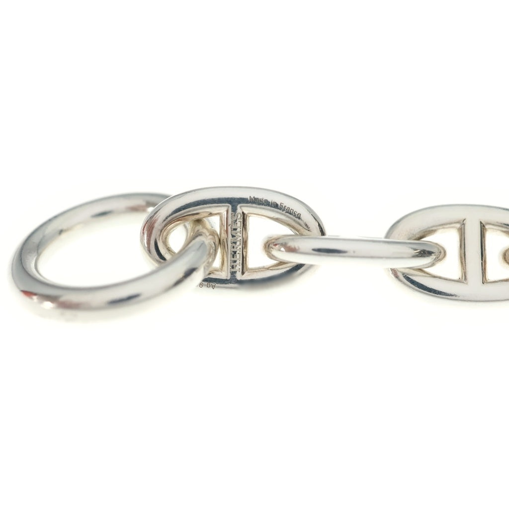 HERMES(エルメス) Chaine d'Ancre TGM シェーヌダンクルTGM 11コマ チェーンブレスレット シルバー