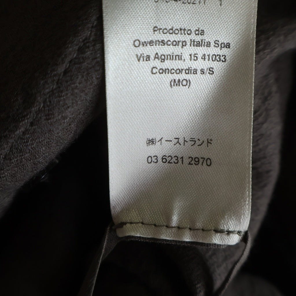 Rick Owens(リックオウエンス) 22AW STROBE FIELD SHIRT ウール オーバーサイズ シャツ ブラウン RU02B2295