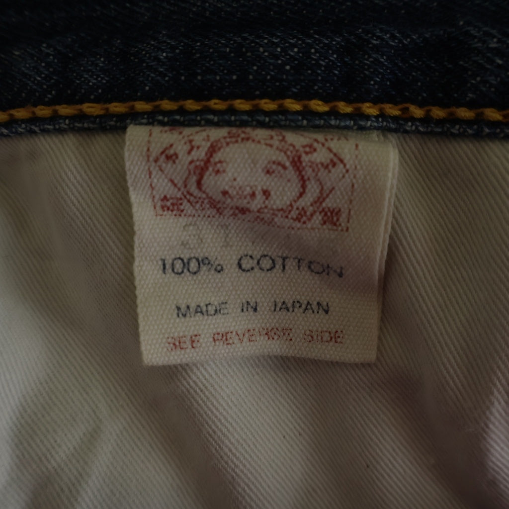 EVISU(エビス) デニムパンツ カモメ ペイント ジーンズ インディゴ