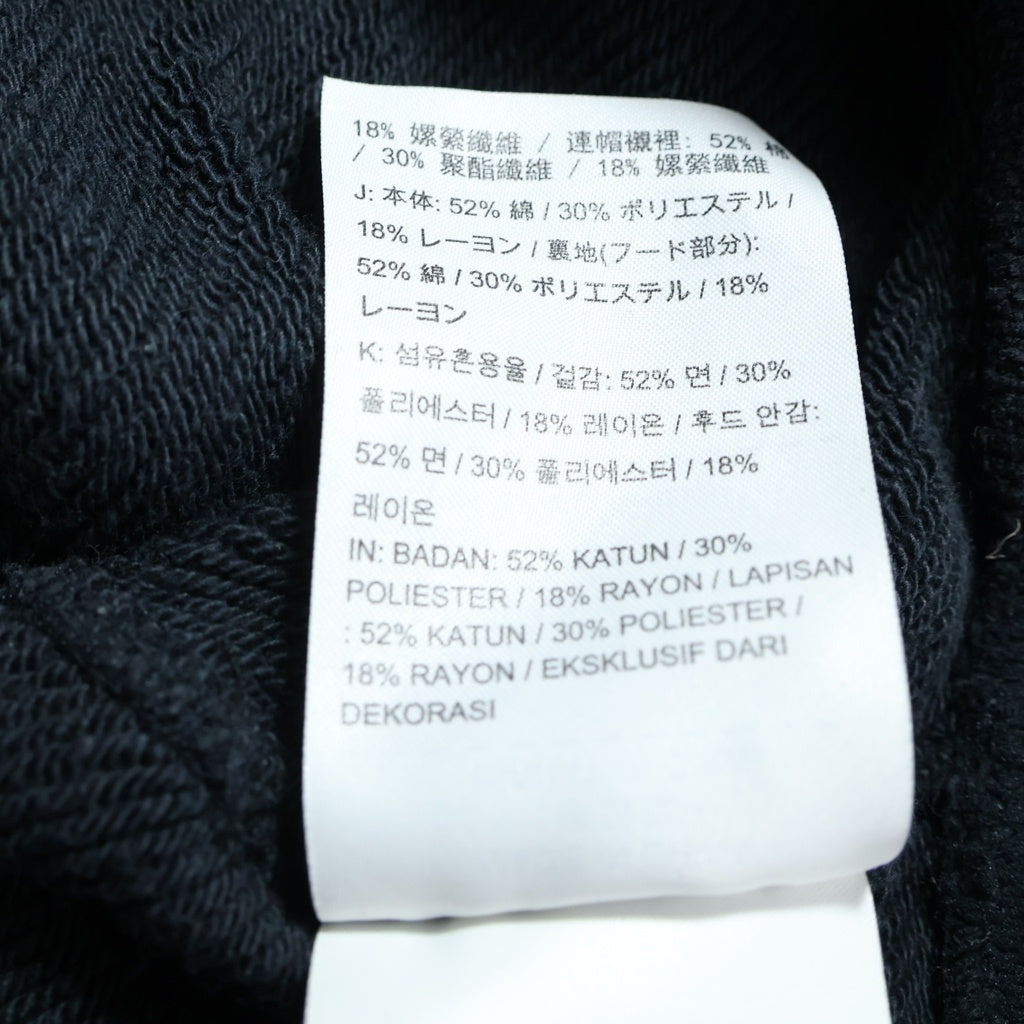 NIKE(ナイキ) 18SS ×オフホワイト フットボール コレクション ロゴプリント プルオーバー スウェット パーカー AA3257-010