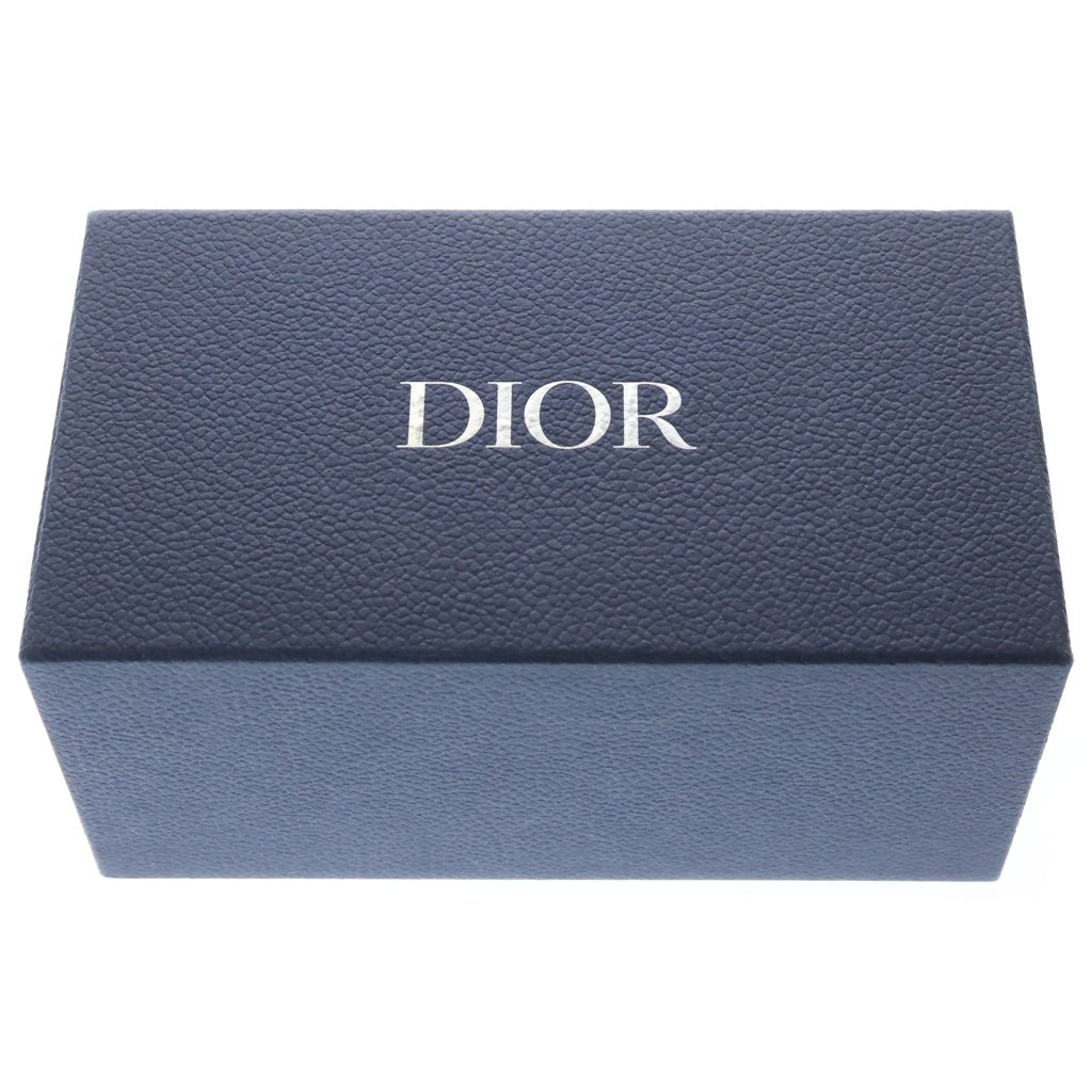 Christian Dior(クリスチャンディオール) ランゴ オブリーク ジャカード キャンバス セカンドバッグ クラッチバッグ ネイビー レディース