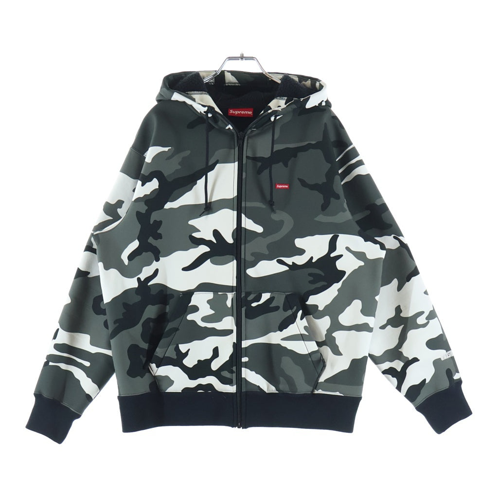 SUPREME(シュプリーム) 20AW WINDSTOPPER Zip Up Hooded Sweatshirt ウインドストッパー ジップアップフーディースウェットシャツ グレー