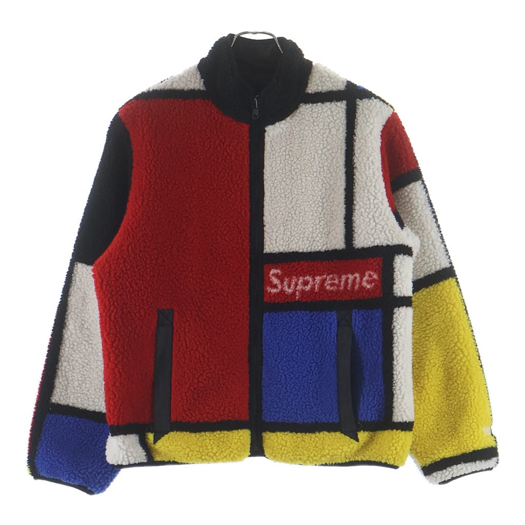 SUPREME(シュプリーム) 20AW Reversible Colorblocked Fleece Jacket リバーシブルカラーブロックフリースジャケット マルチ