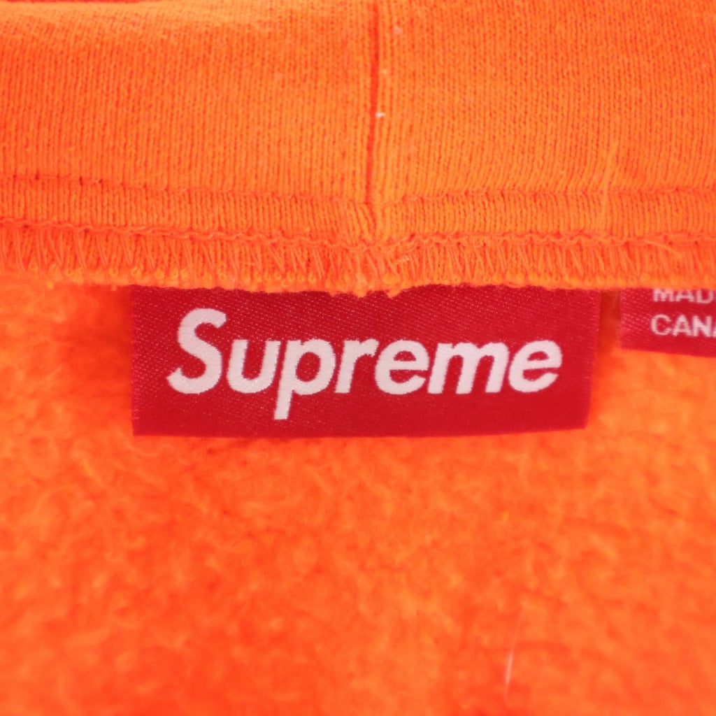 SUPREME(シュプリーム) 24AW S Logo Zip Up Hooded Sweatshirt Sロゴ スウェット ジップアップパーカー オレンジ