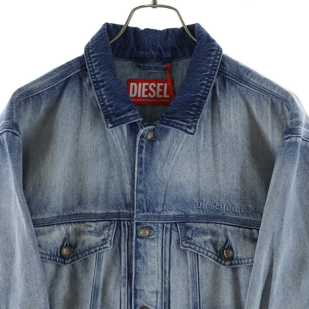 DIESEL(ディーゼル) 26SS D-DENVER-FSI1 Denim Jacket デニムトラッカージャケット インディゴ A23850 09P29