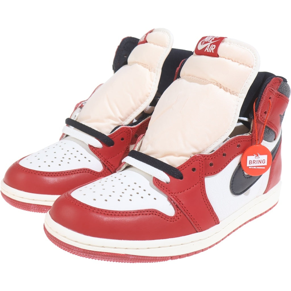 NIKE(ナイキ) AIR JORDAN 1 HIGH OG CHICAGO LOST & FOUND DZ5485-612 エアジョーダン1 ハイ ロスト アンド ファウンド ハイカットスニーカー レッド/ホワイト US8.5/26.5cm