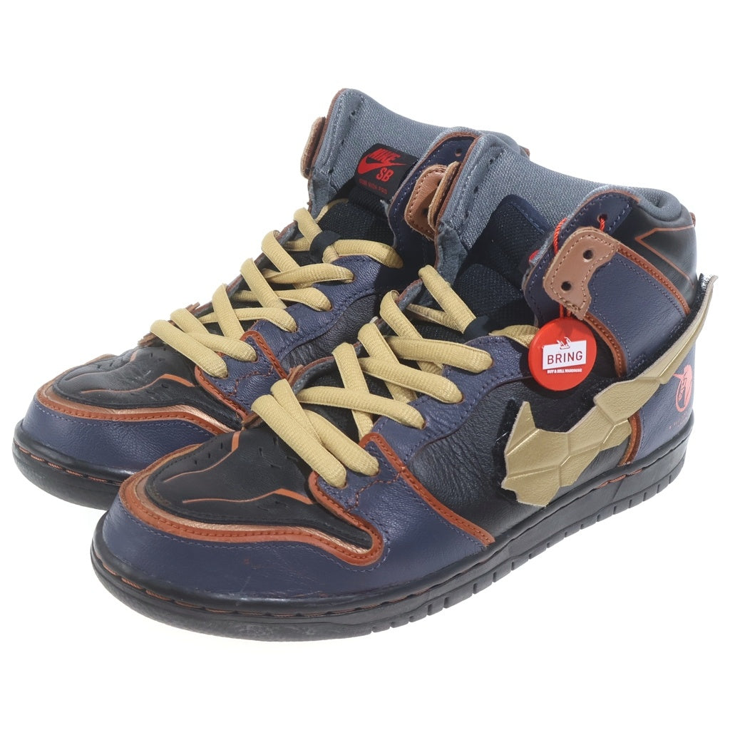 NIKE(ナイキ) ×GUNDAM UNICORN DUNK HIGH PRO QS BANSHEE DH7717-400 ガンダムユニコーン ダンク バンシィ ハイカットスニーカー ブラック US9.5/27.5cm