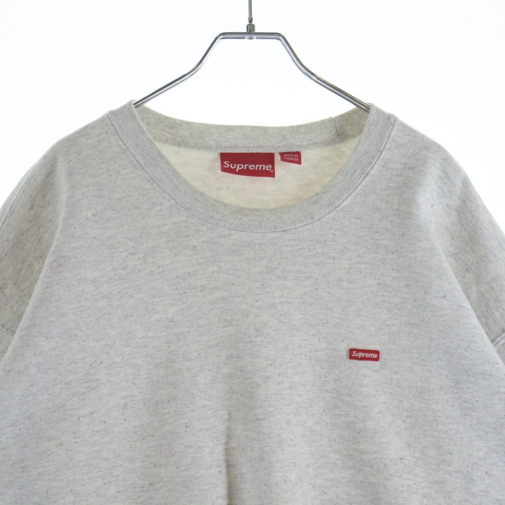 SUPREME(シュプリーム) 20AW Small Box Logo Crewneck Heather Multi スモールボックスロゴ クルーネックスウェット ヘザーマルチ グレー