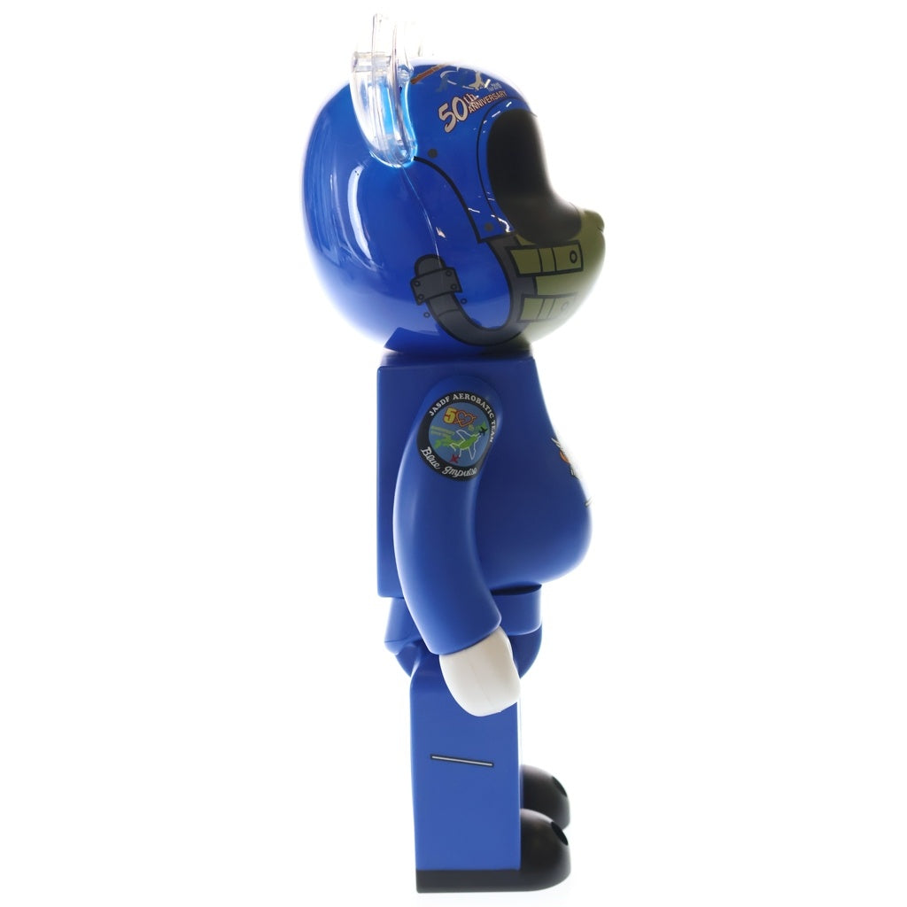 MEDICOM TOY(メディコムトイ) BE@RBRICK 400% BLUE IMPULSE ベアブリック ブルーインパルス フィギュア 人形 ブルー
