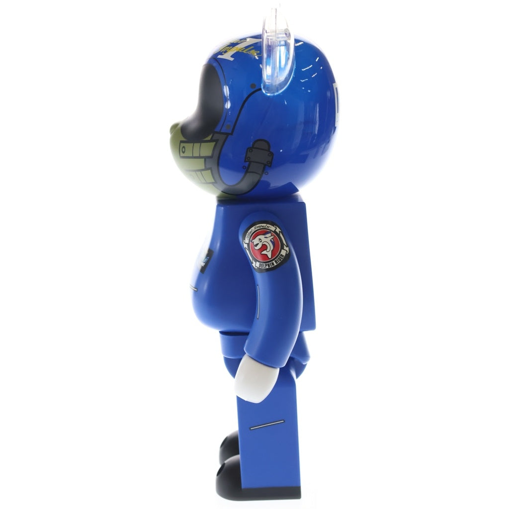 MEDICOM TOY(メディコムトイ) BE@RBRICK 400% BLUE IMPULSE ベアブリック ブルーインパルス フィギュア 人形 ブルー