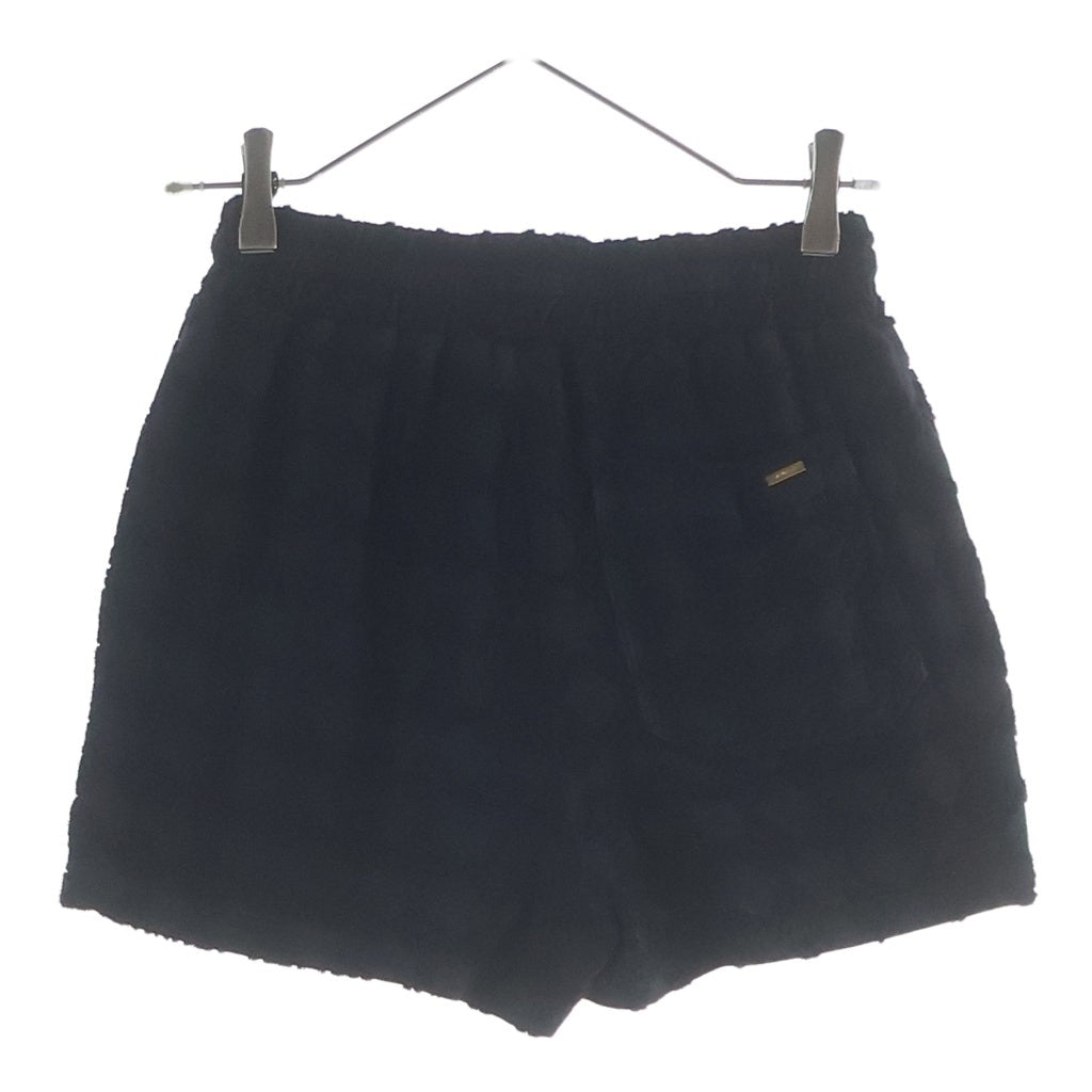 AMIRI(アミリ) MA QUAD タオリング ドローストリング ショートパンツ ショーツ ブラック レディース AWJYSH1014