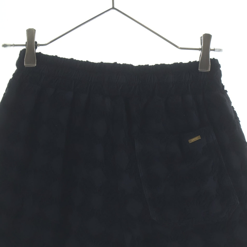 AMIRI(アミリ) MA QUAD タオリング ドローストリング ショートパンツ ショーツ ブラック レディース AWJYSH1014