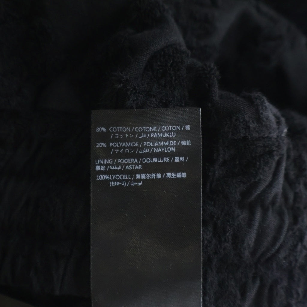 AMIRI(アミリ) MA QUAD タオリング ドローストリング ショートパンツ ショーツ ブラック レディース AWJYSH1014