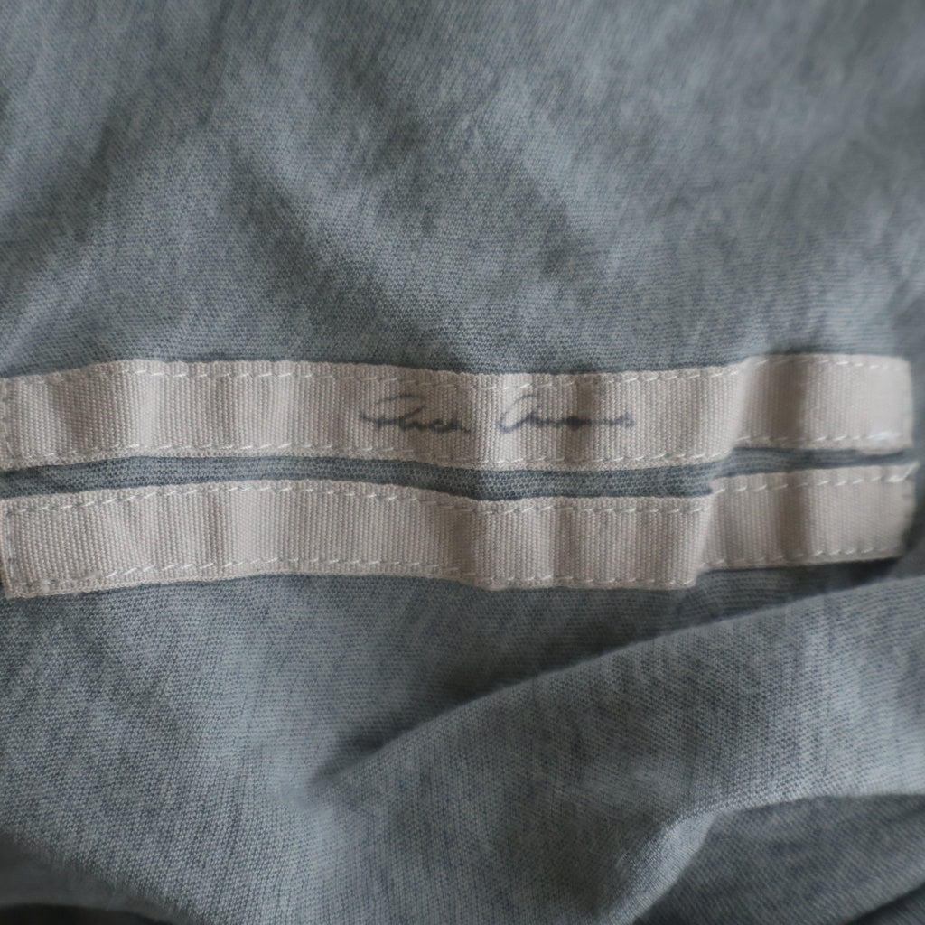 Rick Owens(リックオウエンス) Concordians Jumbo ジャンボシルエット ウォッシュ加工 半袖Tシャツ カットソー グレー RU02E1274-UC