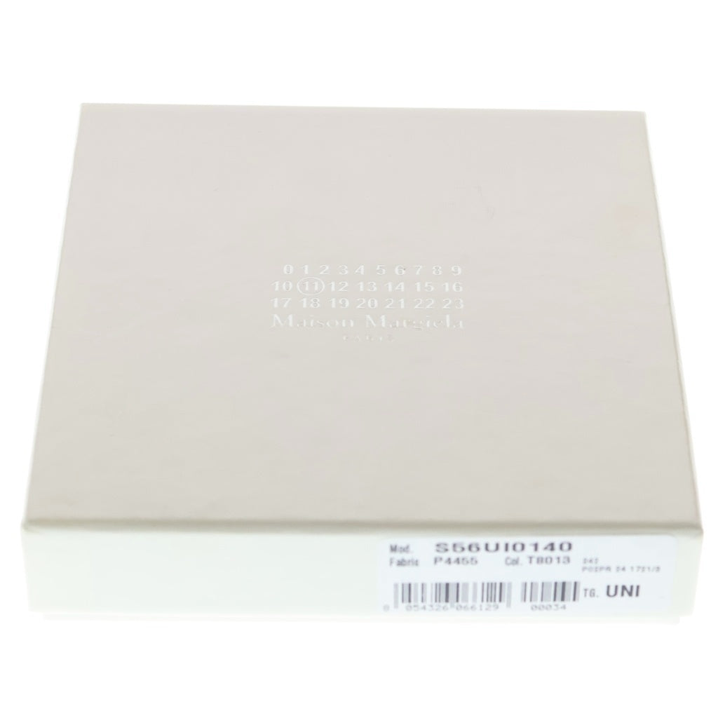 Maison Margiela(メゾンマルジェラ) 4ステッチ 二つ折り財布 コンパクトウォレット ブラック S56UI0140