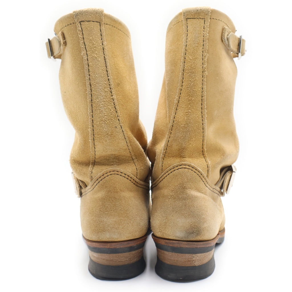 RED WING(レッド ウイング) スウェード エンジニアブーツ ベージュ 8268