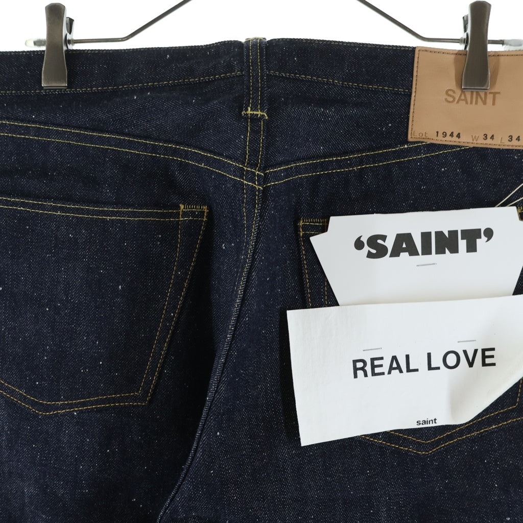 SAINT MICHAEL(セントマイケル) 26SS BBJ_DENIM REGID PANTS ストレートデニムパンツ インディゴ SM-MK8-0000-C46