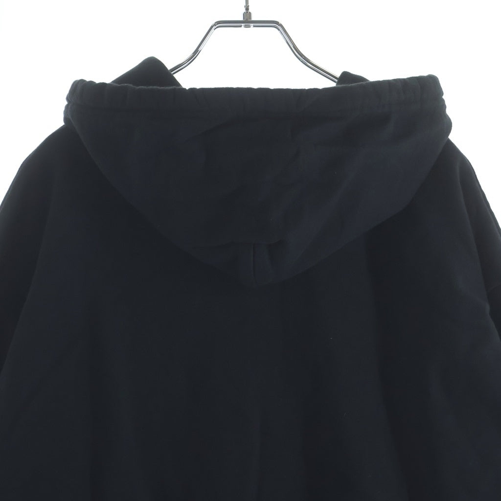 CHROME HEARTS(クロムハーツ) VERTICAL LOGO PULLOVER HOODIE ヴァーティカルロゴ プルオーバーパーカー フーディー ブラック/ブルー